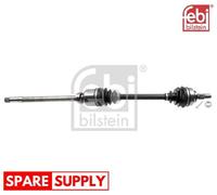 DRIVE SHAFT FOR CITROËN BERLINGO C4 FEBI BILSTEIN 182628 FITS FRONT AXLE RIGHT