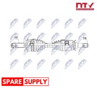 DRIVE SHAFT FOR CITROËN C-CROSSER NTY NPW-PE-107 FITS REAR AXLE LEFT