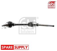 DRIVE SHAFT FOR CITROËN C3 C4 DS3 FEBI BILSTEIN 182749 FITS FRONT AXLE RIGHT