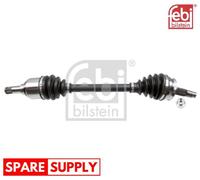 DRIVE SHAFT FOR FIAT 500 FEBI BILSTEIN 182447 FITS FRONT AXLE LEFT