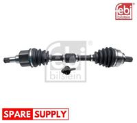 DRIVE SHAFT FOR FORD C-MAX FOCUS FEBI BILSTEIN 183290 FITS FRONT AXLE LEFT