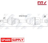 DRIVE SHAFT FOR FORD MONDEO NTY NPW-FR-013 FITS FRONT AXLE LEFT