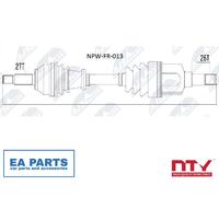 Drive Shaft for FORD MONDEO NTY NPW-FR-013 fits Front Axle Left