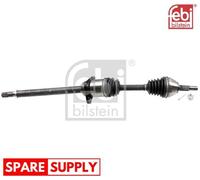 DRIVE SHAFT FOR NISSAN DUALIS QASHQAI FEBI BILSTEIN 183086 FITS FRONT AXLE RIGHT