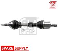 DRIVE SHAFT FOR NISSAN DUALIS QASHQAI FEBI BILSTEIN 183462 FITS FRONT AXLE LEFT