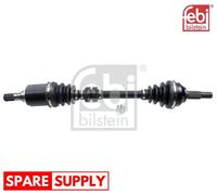 DRIVE SHAFT FOR NISSAN DUALIS QASHQAI FEBI BILSTEIN 184707 FITS FRONT AXLE LEFT