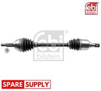 DRIVE SHAFT FOR NISSAN MARCH NOTE FEBI BILSTEIN 182433 FITS FRONT AXLE LEFT