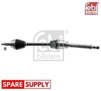 DRIVE SHAFT FOR NISSAN MARCH NOTE FEBI BILSTEIN 182997 FITS FRONT AXLE RIGHT