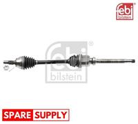 DRIVE SHAFT FOR PEUGEOT 2008 207 208 FEBI BILSTEIN 182113 FITS FRONT AXLE RIGHT