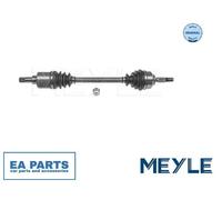 Drive Shaft for PEUGEOT 207 MEYLE 11-14 498 0030 fits Front Axle Left