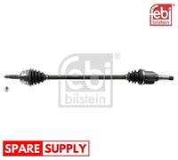 DRIVE SHAFT FOR PEUGEOT 208 FEBI BILSTEIN 183182 FITS FRONT AXLE RIGHT