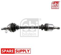 DRIVE SHAFT FOR PEUGEOT 307 FEBI BILSTEIN 181916 FITS FRONT AXLE LEFT