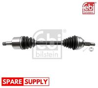 DRIVE SHAFT FOR PEUGEOT 407 607 EXPERT FEBI BILSTEIN 182882 FITS FRONT AXLE LEFT