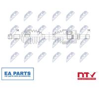 Drive Shaft for PEUGEOT EXPERT TRAVELLER Bus NTY NPW-CT-131 fits Front Axle Left