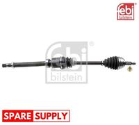 DRIVE SHAFT FOR RENAULT CAPTUR FEBI BILSTEIN 183468 FITS FRONT AXLE RIGHT