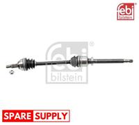 DRIVE SHAFT FOR RENAULT KANGOO FEBI BILSTEIN 181117 FITS FRONT AXLE RIGHT