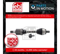 Drive Shaft Front Left 1003033 Febi Driveshaft 36000157 36000362 36011294 New