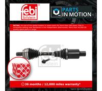 Drive Shaft Front Left 1003183 Febi Driveshaft A2533305501 A2533307900 Quality