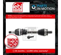 Drive Shaft Front Left 1003194 Febi Driveshaft A2463302301 A2463302700 Quality