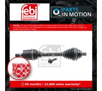 Drive Shaft Front Left 1004962 Febi Driveshaft 3Q0407271AG 3Q0407271AH Quality