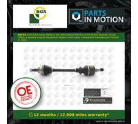 Drive Shaft Front Left DS6726LA BGA Driveshaft 32721X 32722X 3272LW 9637117780