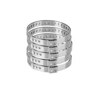 Drive Shaft Joint kit Car Drive Shaft Joint Kits 5Pcs Stainless Steel Driveshaft CV Boot Clamp Adjustable 20-50mm 50-120mm Axle Joint Crimp Ball Cage(50-120mm5PCS)