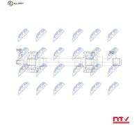 Driveshaft Rear Axle Right Automatic Transmission NPW-BM-239 NTY for BMW X4