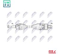 DRIVE SHAFT NPW-CH-172 FOR JEEP EBS/EBT 2.0L ED6/ED8/EDD 2.4L EBV/EBU 2.2L 4cyl