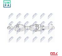 DRIVESHAFT RIGHT GEARBOX MC FOR CITROEN C4 CACTUS 1.2VTI 75KM