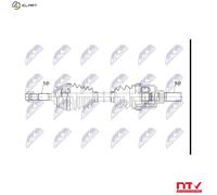 NTY NPW-CT-175 Drive shaft