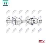 Driveshaft Front Axle Left Automatic Transmission NPW-DW-063 NTY for MG MG HS