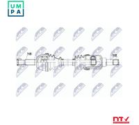 DRIVE SHAFT NPW-FR-197 FOR FORD UGJM/XUJH 1.5L 4cyl ECOSPORT