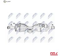 Driveshaft Front Axle Left Automatic Transmission NPW-HY-597 NTY for HYUNDAI KIA