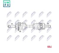 DRIVE SHAFT NPW-HY-671 FOR HYUNDAI SANTA/FÉ G4JS 2.4L 4cyl SANTA FÉ I