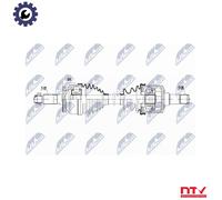 Original NTY Drive Shaft NPW-KA-378 For KIA
