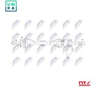 DRIVE SHAFT NPW-MG-003 FOR15E4E 1.5L 4cyl HS