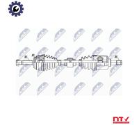 Driveshaft Front Axle Left NPW-MS-071 NTY for MITSUBISHI LANCER VII