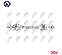 NTY Drive Shaft NPW-MZ-131 for Mazda L8-VE/DE 1.8L LFY7/LFG8/LF-VE/LFG7/LFZD 2.0L