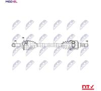 DRIVE SHAFT NPW-MZ-134 FOR MAZDA 13B-MSP 1.3L 2cyl RX-8