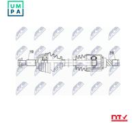 DRIVE SHAFT NPW-NS-110 FOR NISSAN NOTE MICRA/III/C+C CR12DE/CG12DE 1.2L 4cyl