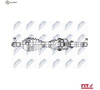 NTY NPW-PE-087 Drive shaft
