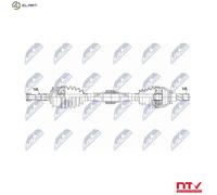 NTY NPW-PL-155 Drive shaft