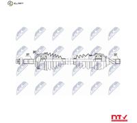 DRIVE SHAFT NPW-PL-157 FOR OPEL X 10 XE 1.0L 3cyl CORSA BX 17 D 1.7L 4cyl