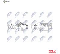 DRIVE SHAFT NPW-PL-159 FOR OPEL VECTRA/GTS SIGNUM/Hatchback Z19DTL/19DT 1.9L