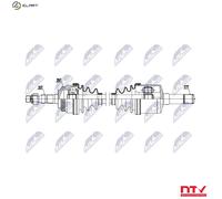NTY NPW-PL-187 Drive shaft