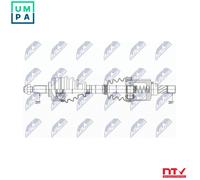 DRIVESHAFT FOR RENAULT ENG.1.5DCI FLUENCE 10- MEGANE III 09-