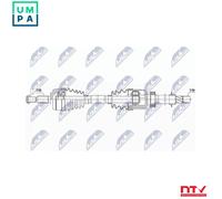 DRIVE SHAFT NPW-RE-188 FOR DACIA DUSTER/SUV/Van K9K876/872/656/667/856 1.5L