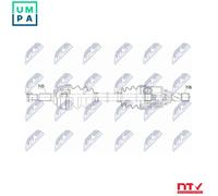 DRIVE SHAFT NPW-RE-221 FOR RENAULT MEGANE/II/Hatchback/Van/Coupé-Cabriolet 1.5L