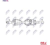 DRIVE SHAFT NPW-RE-231 FOR RENAULT 2TR700/703/702 2.5L 4cyl KOLEOS I