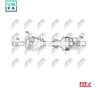 NTY NPW-RE-268 Drive shaft